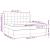 Pat box spring cu saltea, gri deschis, 200x200 cm, catifea GartenMobel Dekor