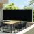 Copertină laterală retractabilă de terasă, negru, 600 x 160 cm GartenMobel Dekor
