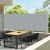 Copertină laterală retractabilă de terasă, gri, 600 x 160 cm GartenMobel Dekor