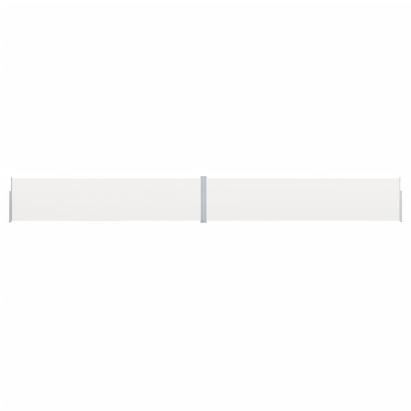 Copertină laterală retractabilă de terasă, crem, 170 x 1200 cm GartenMobel Dekor