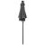 Umbrelă de soare cu lumini LED, antracit, 200x211 cm, aluminiu GartenMobel Dekor