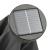 Umbrelă de soare cu lumini LED, antracit, 200x211 cm, aluminiu GartenMobel Dekor