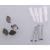 Tabla magnetica cu stergere uscata, Jumi, cu burete si markere, 60x45 cm GartenVIP DiyLine
