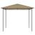 Pavilion, gri taupe, 3x3x2,6 m, 160 g/m² GartenMobel Dekor