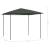 Pavilion, antracit, 3x3x2,6 m, 160 g/m² GartenMobel Dekor