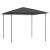 Pavilion, antracit, 3x3x2,6 m, 160 g/m² GartenMobel Dekor