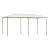 Pavilion, crem, 3x6x2,6 m, 160 g/m² GartenMobel Dekor