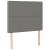 Pat box spring cu saltea, gri închis, 80x200 cm, textil GartenMobel Dekor