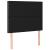 Pat box spring cu saltea, negru, 90x190 cm, textil GartenMobel Dekor