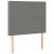 Pat box spring cu saltea, gri închis, 120x200 cm, textil GartenMobel Dekor