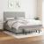 Pat continental, gri deschis, 180x200 cm, material textil GartenMobel Dekor