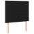 Pat box spring cu saltea, negru, 80x200 cm, textil GartenMobel Dekor