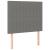 Pat box spring cu saltea, gri închis, 120x200 cm, textil GartenMobel Dekor