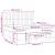 Pat box spring cu saltea, negru, 160x200 cm, textil GartenMobel Dekor