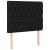 Pat box spring cu saltea, negru, 90x200 cm, textil GartenMobel Dekor