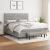 Pat continental, gri deschis, 180x200 cm, material textil GartenMobel Dekor