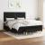 Pat box spring cu saltea, negru, 180x200 cm, catifea GartenMobel Dekor