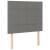 Pat box spring cu saltea, gri închis, 90x190 cm, textil GartenMobel Dekor