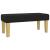Pat box spring cu saltea, negru, 100x200 cm, textil GartenMobel Dekor