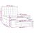 Pat box spring cu saltea, negru, 140x190 cm, textil GartenMobel Dekor