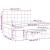 Pat box spring cu saltea, negru, 180x200 cm, catifea GartenMobel Dekor