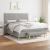Pat continental, gri deschis, 180x200 cm, material textil GartenMobel Dekor