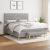Pat continental, gri deschis, 180x200 cm, material textil GartenMobel Dekor