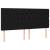Pat box spring cu saltea, negru, 200x200 cm, textil GartenMobel Dekor
