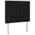 Pat box spring cu saltea, negru, 120x200 cm, textil GartenMobel Dekor