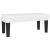 Pat box spring cu saltea, alb, 90x190 cm, piele ecologică GartenMobel Dekor