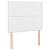 Pat box spring cu saltea, alb, 90x190 cm, piele ecologică GartenMobel Dekor