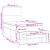 Pat box spring cu saltea, gri deschis, 100x200 cm, catifea GartenMobel Dekor