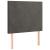 Pat box spring cu saltea, gri închis, 100x200 cm, catifea GartenMobel Dekor