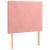 Pat box spring cu saltea, roz, 100x200 cm, catifea GartenMobel Dekor