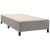 Pat continental cu saltea, gri deschis, 80x200 cm, catifea GartenMobel Dekor
