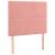 Pat box spring cu saltea, roz, 90x200 cm, catifea GartenMobel Dekor