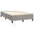 Pat continental cu saltea, gri deschis, 120x200 cm, catifea GartenMobel Dekor