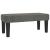 Pat box spring cu saltea, gri închis, 120x200 cm, catifea GartenMobel Dekor