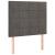 Pat box spring cu saltea, gri închis, 120x200 cm, catifea GartenMobel Dekor