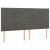 Pat box spring cu saltea, gri închis, 160x200 cm, catifea GartenMobel Dekor