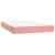Pat box spring cu saltea, roz, 120x200 cm, catifea GartenMobel Dekor