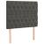 Pat box spring cu saltea, gri închis, 100x200 cm, catifea GartenMobel Dekor