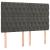 Pat box spring cu saltea, gri închis, 160x200 cm, catifea GartenMobel Dekor