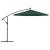 Pânză de schimb umbrelă de soare consolă, verde, 350 cm GartenMobel Dekor