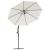 Pânză de schimb umbrelă de soare, alb nisipiu, 350 cm GartenMobel Dekor