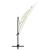 Umbrelă de soare 4 niveluri, stâlp aluminiu, nisipiu 250x250 cm GartenMobel Dekor