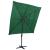 Umbrelă de soare 4 niveluri, stâlp aluminiu, verde, 250x250 cm GartenMobel Dekor