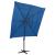 Umbrelă de soare 4 niveluri, stâlp aluminiu, azuriu, 250x250 cm GartenMobel Dekor