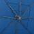 Umbrelă de soare 4 niveluri, stâlp aluminiu, azuriu, 250x250 cm GartenMobel Dekor