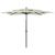 Umbrelă de soare 3 niveluri, stâlp aluminiu, nisipiu, 2,5x2,5 m GartenMobel Dekor